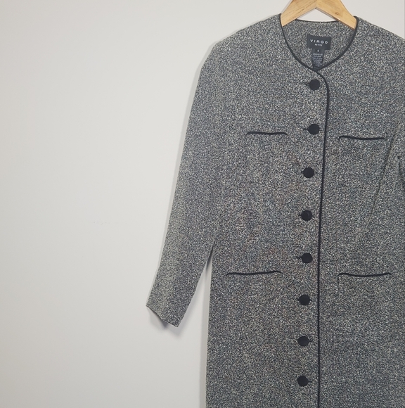 Vintage Virgo Long Jacket Dress - Picture 3 of 10